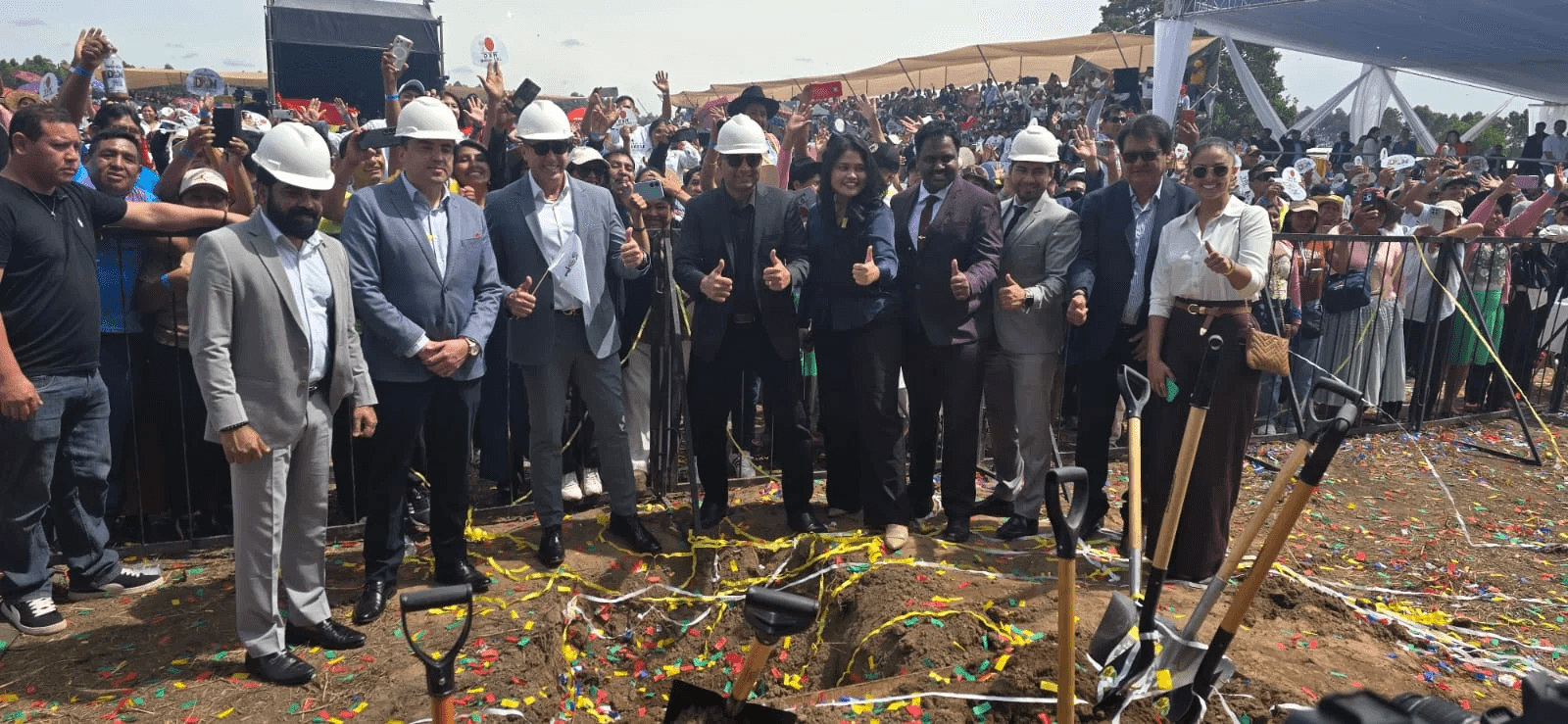 primera piedra fábrica dxn