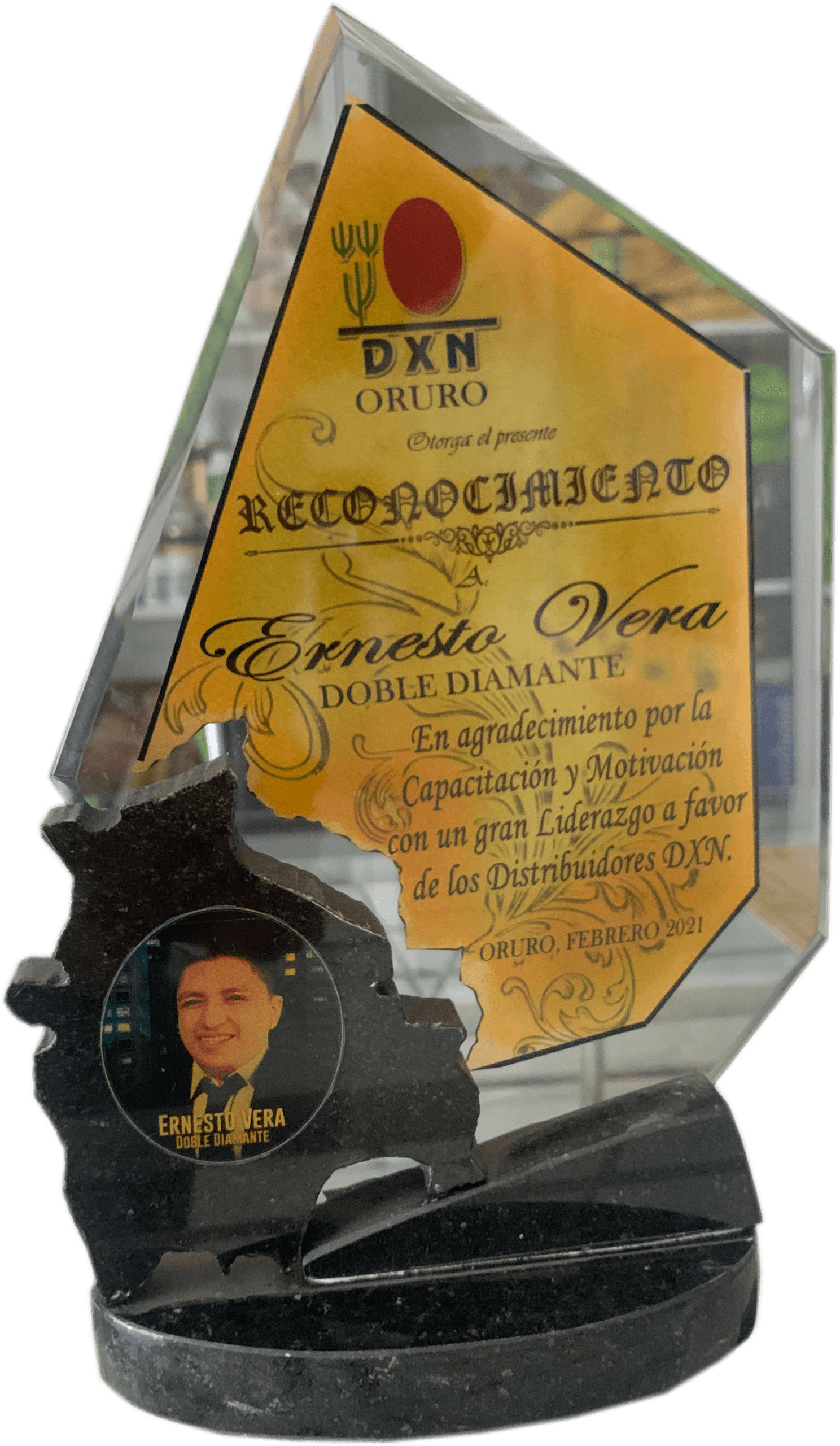 Reconocimiento doble diamante