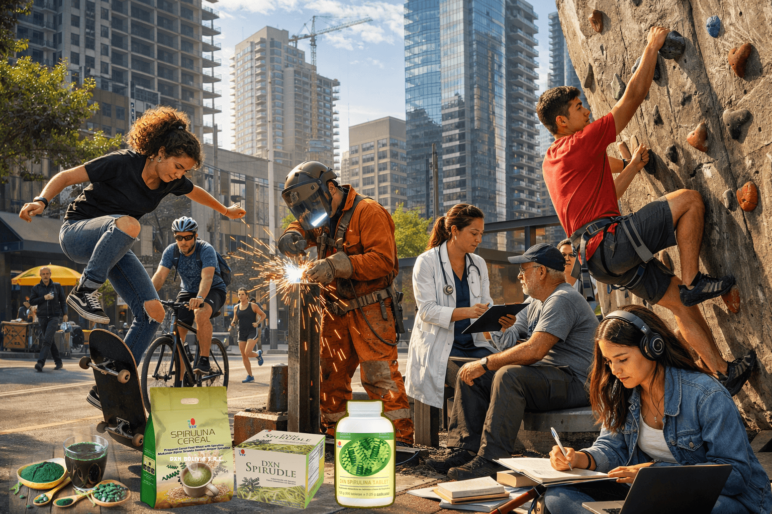 espirulina y vitalidad